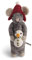 Weihnachtsanhänger Baumschmuck Maus mit Schneemann