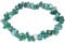 Lebensquelle Plus besonderes Splitterarmband | Handgefertigtes Elastisches Stretch Splitter Armband | Echter natürlicher Edelstein (Prasem)