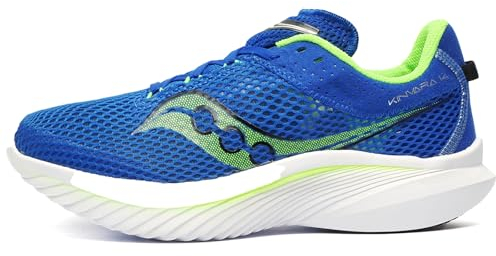 Saucony Herren Kinvara 14 Sneaker, Superblue/Slime, 47 EU