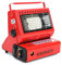 Chauffage d'appoint à gaz portable pour camping en plein air (rouge)