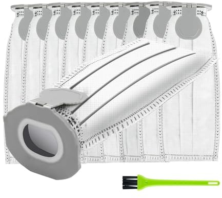 CEPAIXN 10 Pièces De Sacs D'aspirateur Pièces Accessoires. Compatible avec Vorwerk Kobold VK7 FP7. Sacs Filtrants for Aspirateur sans Fil