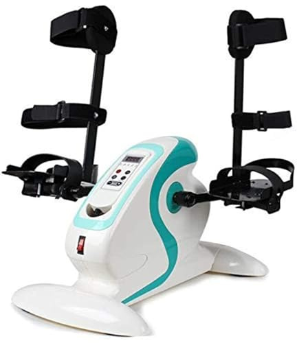 Pedal Exerciser with LCD Display, Mini Arm Leg Exercise Bike Foot Hand Cycle Portable Stationary Peddler Machine Bicycle Exerciser