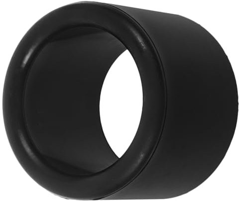 TOGEVAL Protector de Tubo de Soporte de Varilla Accesorios para Yates Inserto de Tubo de Poste de Pesca Inserciones para Soportes de cañas de Pescar Protector de Soporte de caña Black