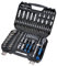 Draper 24230 HI-TORQ Metric Socket and Bit Set, 1/4 and 1/2 Sq. Dr. (110 Piece)