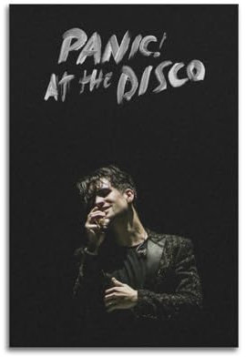 Poster Panic At The Disco, Rapper, Musik, signiert, limitierte Poster, Albumcover, Poster, Leinwand, Wandkunst, Raum, ästhetische Poster, Musik, Klassenzimmer, Schlafzimmer, Wanddekoration, Kunst, 30