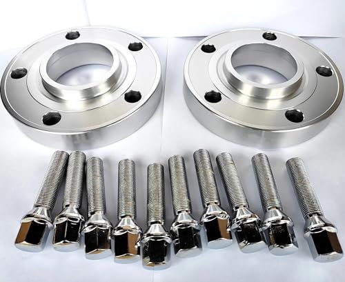 ZSUAGFDFF Spurverbreiterung Radnabe 5X108X65.1 Spurverbreiterungen für Citroën für Dispatch C5 C6 für Space für Tourer Xm Radabstandshalter(10mm Silver)