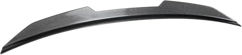 OKNGHPLIU AutoRückspoiler für Audi A5 8T Coupé 2007-2016 2008,Kofferraumspoiler Hinten Tuning Heckspoiler Lippe Stoßstange AntiCrash Dachspoiler Stoßfänger,A/Carbone
