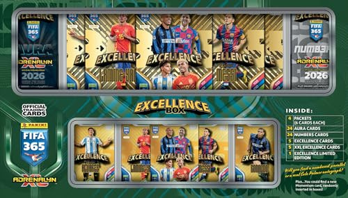 Panini FIFA 365 2026 Trading Cards Game Excellence Box