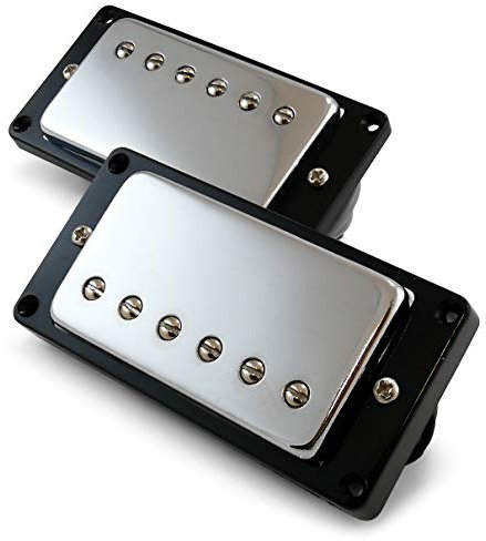 VANSON '57 Alnico II PAF style Chrome Humbucker SET (Neck & Bridge) for Gibson, Epiphone etc. (SET)