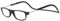 TBOC Lesebrille Lesehilfe für Herren und Damen – Dioptrien +1.50 Schwarz Fassung Brillen mit Stärke Faltbare Einstellbare Trend Frau Mann Senior Magnetverschluss Clip Alterssichtigkeit Presbyopie