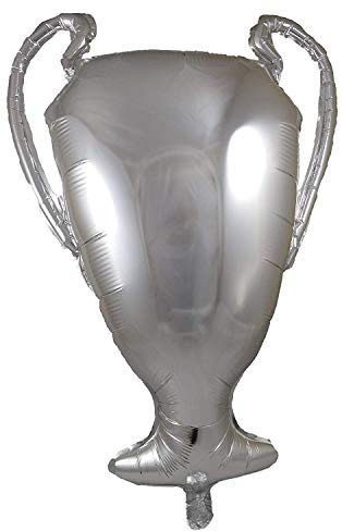Toyland® 74cm (29) Silver Trophy Balloon - England, St George's, World Cup & Euro's - Football Accessories - English Party Decorations