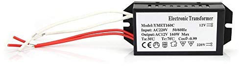 HC Lighting - Trasformatore elettronico - Ingresso a 220 Volt/Uscita 12 Volt - Driver Smart Power Supply(160W)