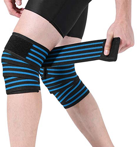 Afinder Damen Herren Elastisch Profi Sportbandage Kompression Gelenk-Bandagen Stützbandage Sport Support Band Protektor Kniebandage für Kni Oberschenkel Wade Bein