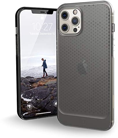URBAN ARMOR GEAR [U] by UAG iPhone 12 Pro Max 5G - (6.7 inch) Case Lucent Slim Fit Lightweight Stylish Transparent Impact Resistant Protective Phone Cover, Ash