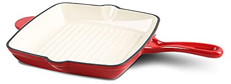 BerlingerHaus - Padella Bistecchiera Antiaderente in Ghisa a Induzione, Padelle