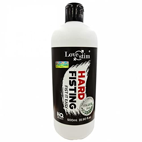 LoveStim Hard Fisting Gel - Gleitgel Wasserbasierend für Analverkehr und Sexspielzeug - Betäubung - Gleitmittel Sex Wasserbasis - 500 ml