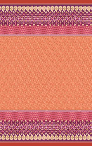 Bassetti LAGLIO Tagesdecke, Baumwolle, Orange, 180x255