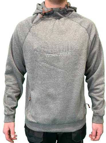 Scruffs Mens Trade Work Hoodie, Graphite, XL UK