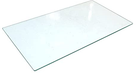 sparefixd Universal Fridge Freezer Glass Shelf 400mm Wide x 183mm Deep