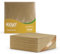 FOOGO Green 500pcs Serviettes en Papier Marron Elégant, Certifiées FSC®, 33 x 33 cm, Solides 2 Épaisseurs, Entièrement Compostable à Domicile, Super Douces, Serviettes Jetables pour Cocktails