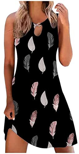 ITISME Minikleid Damen GrüN Kleid Boho Weiß Sommerkleid für Mollige Lang Mit äRmel Damenkleider Sommer Strandkleid Wickeloptik Blusenkleid Kurz Party Kleider Sexy Glitzer Minikleid Blau