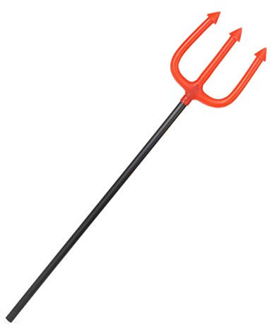 DEGUISE TOI - Fourche de Diable - [Baguette/Balais/Cannes/Sceptres/Batons/F