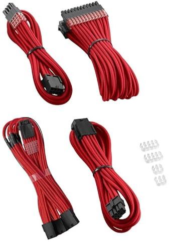 CableMod PRO ModMesh 12VHPWR Cable Extension Kit - rot