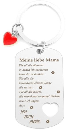 GuardiaTech Muttertagsgeschenk,Muttertagsgeschenke für Mama,Beste Mama Geschenk, Weihnachtsgeschenke für Mama, Geburtstagsgeschenk für Mama,Thanksgiving-Geschenke für Mama,Mama Schlüsselanhänger