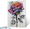 Tucocoo Bansky Street Art Malen nach Zahlen für Erwachsene, DIY Yeah Sign Ölgemälde-Kits auf Leinwand mit Pinseln und Acrylpigment, Graffiti-Stil, bunt für Heimdekoration, 40,6 x 50,8 cm (rahmenlos)
