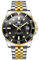 OLEVS Armbanduhr Herren Gold Silber Edelstahlband Business Kleid Uhren Großes Gesicht Schwarz Wählscheibe Analoger Quarz Herren Uhren Wasserdicht Leuchtend Diamant Uhr Männer mit Datum