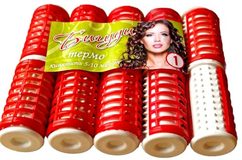Set 10er Thermo Locken Haar Wickler Termobigudi ∅2,5 cm
