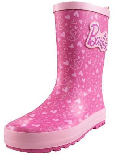 Barbie Stivali Gomma Bambina | Stivali Bambine | Stivali Pioggia Bambina | Stivali Di Gomma Bambini | Rosa 27