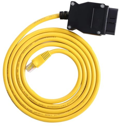 Cavo Enet OBD2, cavo ENET OBD, cavo di prolunga di rete, interfaccia diagnostica Ethernet, cavo di codifica OBDII ESYS F, ethernet enet to obd2 per BMVV ENET E-SYSICOM
