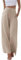 Cegerne Damen Leinenhose Lang Sommerhose Leicht Strandhose Loose Fit Locker Stoffhose Weite Beine Musselin Palazzo Hose mit Taschen, 0-Khaki, S