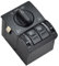 90437440 Autoscheinwerfer Kopf Nebelscheinwerfer Lichtschalter Einstellknopf für OPEL Astra Wagon VAUXHALL 1999-2008 6240097 (Schwarz)