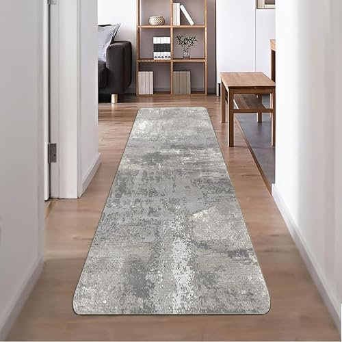 YANHONG Teppich Läufer Flur 65 x 500 cm rutschfest Dauerhaft, Fußmatte Lang in & Outdoor Teppich mit Antirutsch Unterseite Wohn Deko für Wohnraum, Schlafzimmer, Korridor, C