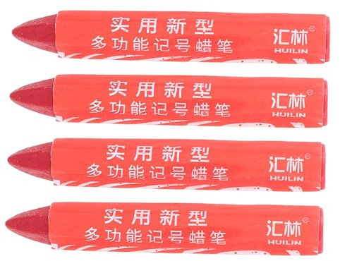 CHILDWEET 4 Stück Reifenmarkierung Reifen-graffiti-stift Reifenreparaturstift Reparaturset Für Motorradreifen Lackstift Fürs Auto Felgenfarbe Reifenlackstift Reifenkreide Plastik Rot