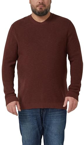 s.Oliver Strickpullover mit Crew Neck und Strukturmuster