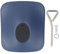 Support d'enceinte en métal antidérapant avec réduction des Vibrations pour Enceinte HiFi sans Fil KEF LSX II. Support Stable, Design incliné, expérience d'écoute améliorée. (Nutriesse63kzujq-12)