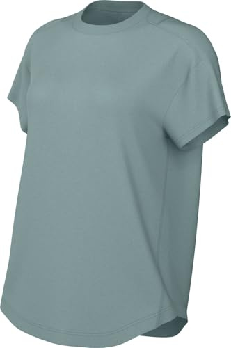 NIKE One Relaxed Dri-Fit Kurzarm-Oberteil Für Damen, Cannon/Weiß, FN2814-017, S