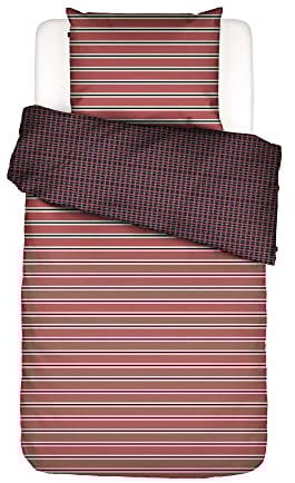 ESSENZA Mako-Satin Bettwäsche Meg Dusty Rose 1 Bettbezug 155 x 220 cm + 1 Kissenbezug 80 x 80 cm