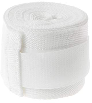 ruiruiNIE 2,5 m Baumwollbandage Boxing Wrist Bandage Hand Wrap Combat Protect Boxing Kickboxen Muay Thai Handwraps Trainingshandschuhe Baumwollboxing Bandage weiß