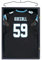 IHEIPYE Trikot-Rahmen Vitrine Shadow Box - Abschließbar mit 98% UV-Schutz Acryl und Aufhänger für Baseball, Basketball, Fußball, Hockey 2XL Sportshirt und Uniform - Schwarz