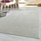HomebyHome Kurzflor Läufer 80 x 250 cm Creme - Modern Gabbeh-Look Teppich Extra Weich, Pflegeleicht und Langlebig - Ideal für Wohnzimmer, Schlafzimmer und Esszimmer