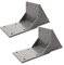 Mendler 2er-Set Dachsparrenadapter für Kassetten-Markise T122 T123, Dachsparren Halterung Adapter - grau