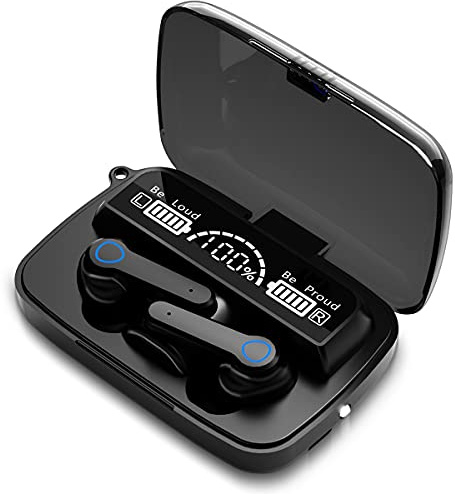 TWS Bluetooth M19 5.1 Kopfhörer In-Ear kompatibel für Samsung Galaxy A22 4G 5G Stereo LED Anzeige Wireless Headset Ladebox