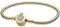 Kaytong Rose Gold & Silber Funkelnde Krone O Schlangenkette 925 Sterling Silber Armband Armreif Bead Charm DIY Einfacher Schmuck-Gold,18cm
