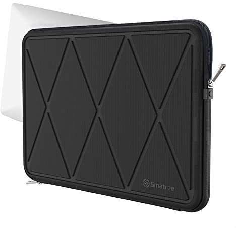 Smatree 2022 Neu Halboffener Reißverschluss Hartschalen 15,6 Zoll Hülle, Laptop Tasche Kompatibel mit 16 Zoll MacBook Pro 2021 2019, 15,4 Zoll MacBook Pro 2019/2018,15 Zoll Surface Laptop 4/3/2/1