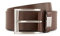 BOSS Herren Gürtel Ledergürtel Echt Leder Business Gürtel Connio, Farbe:Braun, GröÃŸe:85 Cm, Artikel:-202 Dark Brown