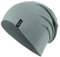 Sterntaler OCS Beanie melange - Lässige Slouch Beanie Mütze aus Melange Singlejersey (Bio) - Unisex Kopfbedeckung - variabel tragbar - Baby und Kinder Übergangsmütze - steingrün, Größe 55